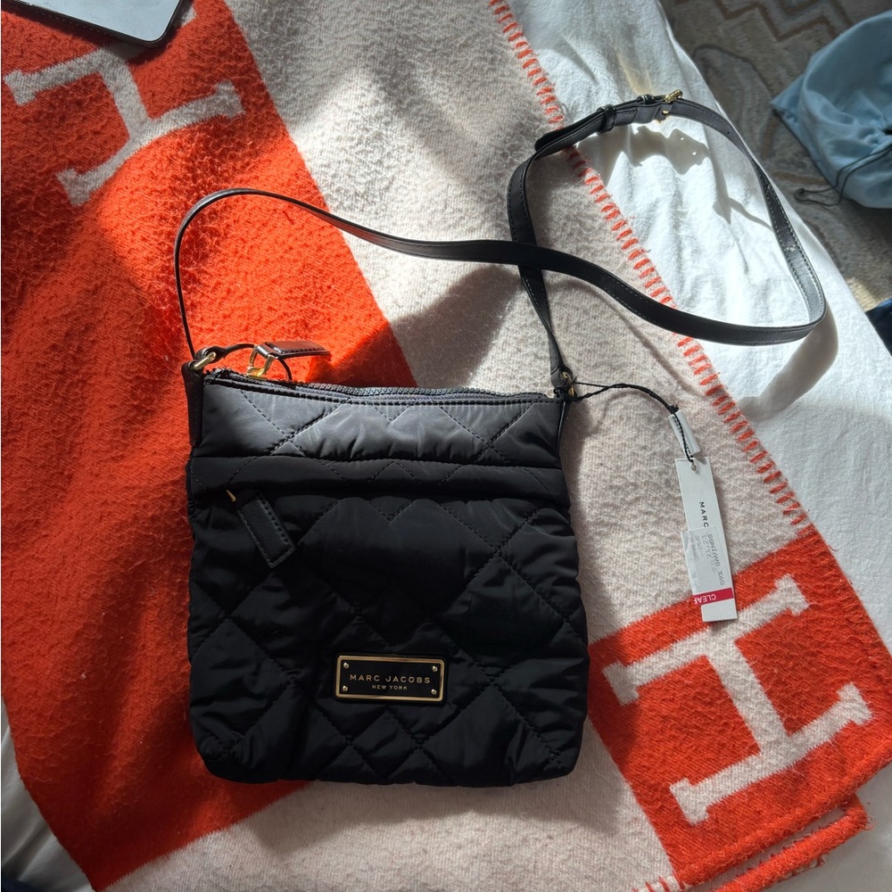 Marc Jacobs Black Quilted Shoulder Bag